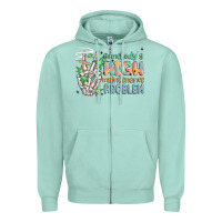 Seafoam somebodys high maintenance problem Zipper Hoodie - MaliasSmallBusiness