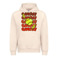 Sandshell Game day softball lightning bolt Urban Hoodie - HowdyJamesFarm