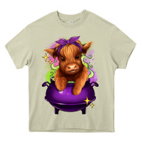 Mossy Halloween Heifer Heavy Core Tee - RanaPortraitStore