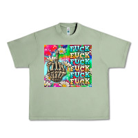 Oil Green fuck everything skeletons Urban Heavy Tee - AdoDesignShop