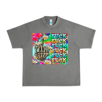 Tornado fuck everything skeletons Urban Heavy Tee - AdoDesignShop