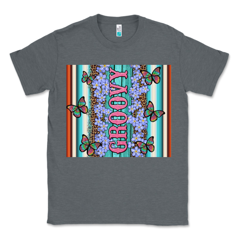 Groovy With Flowers And Butterflies Classic Tee by Artiststas | Teevron