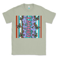 Matcha groovy with flowers and Butterflies Classic Tee - Artiststas
