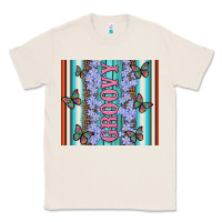 Natural groovy with flowers and Butterflies Classic Tee - Artiststas