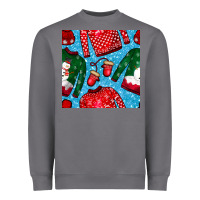 Storm christmas clothes seamless pattern Heavyweight Sweatshirt - BundleAndBundleShop