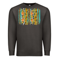 Smoke fall sunflower brushstroke Premium Sweatshirt - BundleAndBundleShop