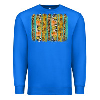 True Royal fall sunflower brushstroke Premium Sweatshirt - BundleAndBundleShop