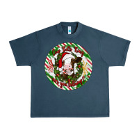 Midnight Navy Christmas cow bells ring are you listening Urban Heavy Tee - Artiststas
