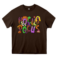 Chocolate Brown Hocus pocus Heavy Core Tee - RanaPortraitStore