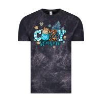 Cloud Black cozy season Vintage Tee - AdoDesignShop