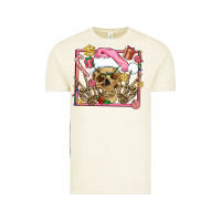 Vintage Arctic pink christmas skeleton Vintage Tee - AdoDesignShop