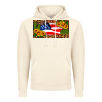 Vintage Artic usa flag and cactus license plate Vintage Hoodie - HRA Design Shop
