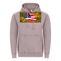 Vintage Zinc usa flag and cactus license plate Vintage Hoodie - HRA Design Shop