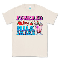 Natural powered by milkshake Classic Tee - AdoDesignShop