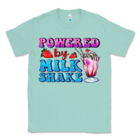 Seafoam powered by milkshake Classic Tee - AdoDesignShop