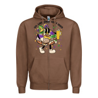 Chestnut out here lookin like a snack king cake mardi gras Zipper Hoodie - MaliasSmallBusiness