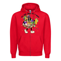 Red out here lookin like a snack king cake mardi gras Zipper Hoodie - MaliasSmallBusiness