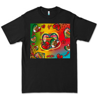 Black mexico hearts Premium Tee - Zillion Design Studio