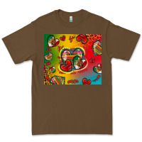 Cacao mexico hearts Premium Tee - Zillion Design Studio