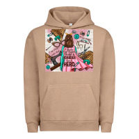 Pigment Burro i rescue craft supplies i'm not a hoarder i'm hero Urban Hoodie - TumblerDesignByShophia