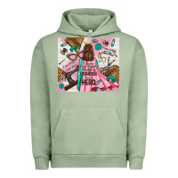 Pigment Oil Green i rescue craft supplies i'm not a hoarder i'm hero Urban Hoodie - TumblerDesignByShophia