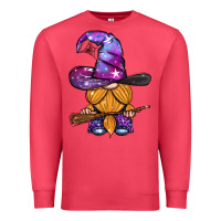 Cardinal witch gnome with broom Premium Sweatshirt - BundleAndBundleShop