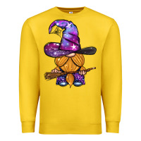 Lemon witch gnome with broom Premium Sweatshirt - BundleAndBundleShop