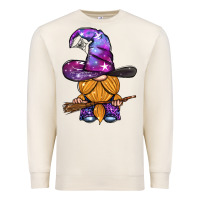 Sandshell witch gnome with broom Premium Sweatshirt - BundleAndBundleShop