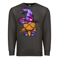 Smoke witch gnome with broom Premium Sweatshirt - BundleAndBundleShop