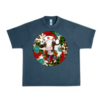Christmas Cow Gemstone Urban Heavy Tee | Teevron