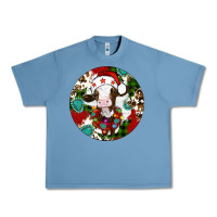 Pebble Blue Christmas cow gemstone Urban Heavy Tee - Artiststas