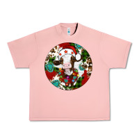 Salmon Christmas cow gemstone Urban Heavy Tee - Artiststas