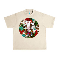 Sandshell Christmas cow gemstone Urban Heavy Tee - Artiststas