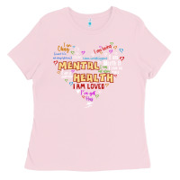 Bubblegum Pink mental health matters Ladies Tee - JahusDesignShop