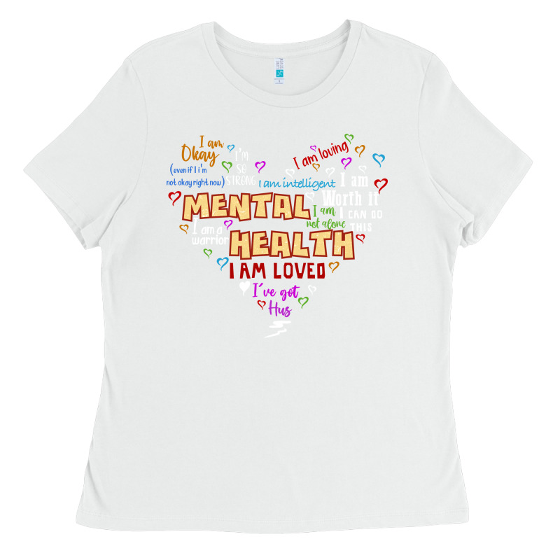 Mental Health Matters Ladies Tee by JahusDesignShop | Teevron