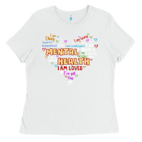 White mental health matters Ladies Tee - JahusDesignShop