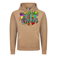 Vintage Coffee enjoy summer Vintage Hoodie - CowhideDigitalArt