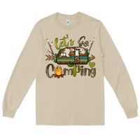 Mushroom let's go camping Long Sleeve Tee - BarkalooDesign