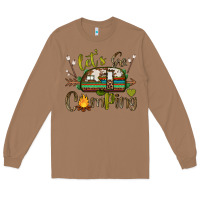 Toasted Coconut let's go camping Long Sleeve Tee - BarkalooDesign