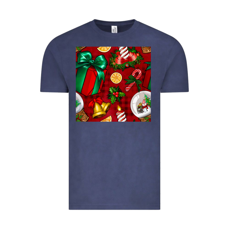 Christmas Snow Globe Seamless Pattern Vintage Tee by BundleAndBundleShop | Teevron