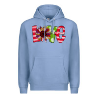 Colony Blue love sunflower Premium Hoodie - Bettercallsaul
