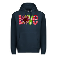 Navy love sunflower Premium Hoodie - Bettercallsaul