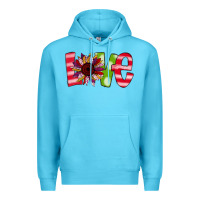 Ocean Blue love sunflower Premium Hoodie - Bettercallsaul