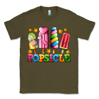 Army Green popsicle with stars Classic Tee - AdoDesignShop