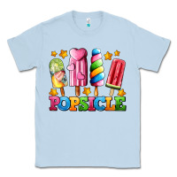 Dusty Blue popsicle with stars Classic Tee - AdoDesignShop