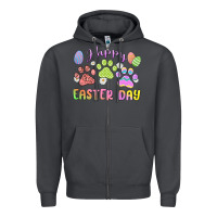Smoke happy easter day paws Zipper Hoodie - MaliasSmallBusiness