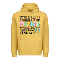 Antique Gold retro mother Premium Hoodie - JahusDesignShop