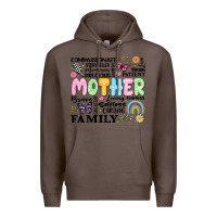 Coffee retro mother Premium Hoodie - JahusDesignShop