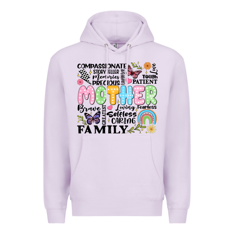 Retro Mother Premium Hoodie by JahusDesignShop | Teevron