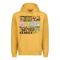 Mustard retro mother Premium Hoodie - JahusDesignShop